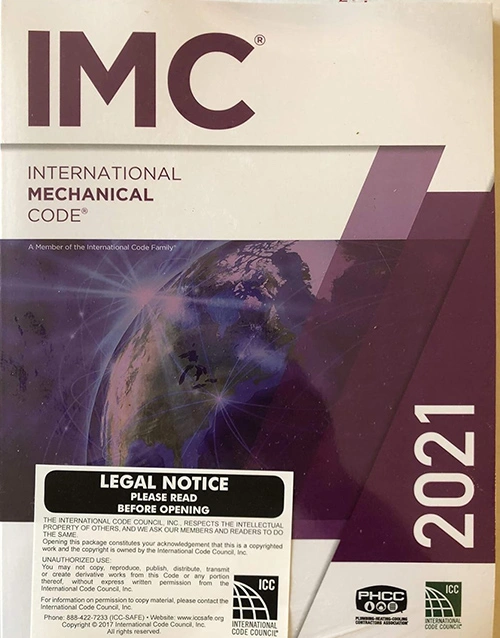 2021 International Mechanical Code -1st Edition | IMC 2021