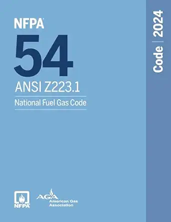 NFPA 54/ANSI Z223.1, National Fuel Gas Code, 2024 Edition (Paperback)