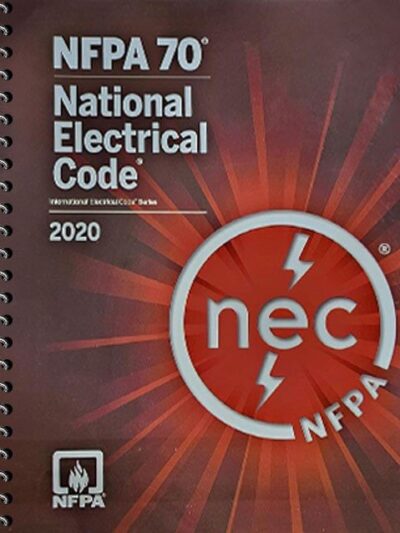 NFPA 70: National Electrical Code 2020 Spiral Bound, ISBN 9781455922994