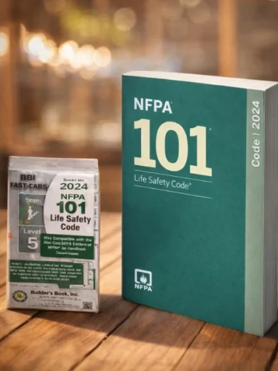 NFPA 101 Life Safety Code 2024 Paperback + BBI Fast Tabs ((2024 Ed))