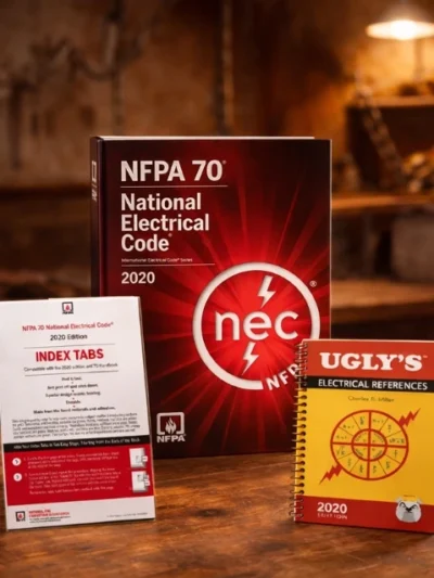 NFPA 70 NEC 2020 Paperback with Ugly’s Electrical References + Index Tabs (Combo Set)